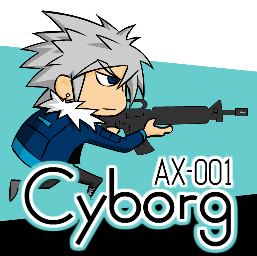 《異星追獵者 Cyborg AX-001》一人獨立開發的橫向動作射擊遊戲